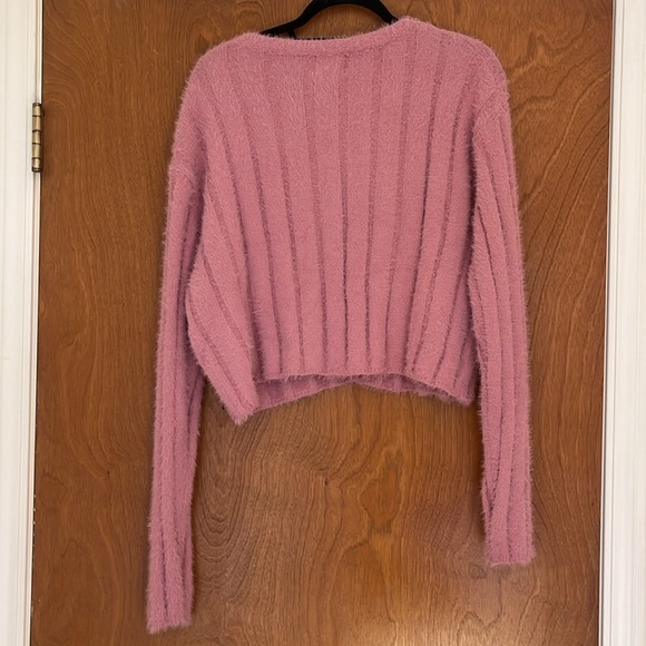 Pacific Republic Pull Bear Cropped Oversized Cardigan New With Tag Size L - Picture 4 of 11